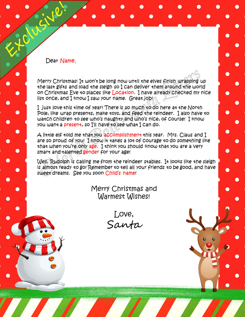 Accomplishments Take Courage - North Pole Santa Letters