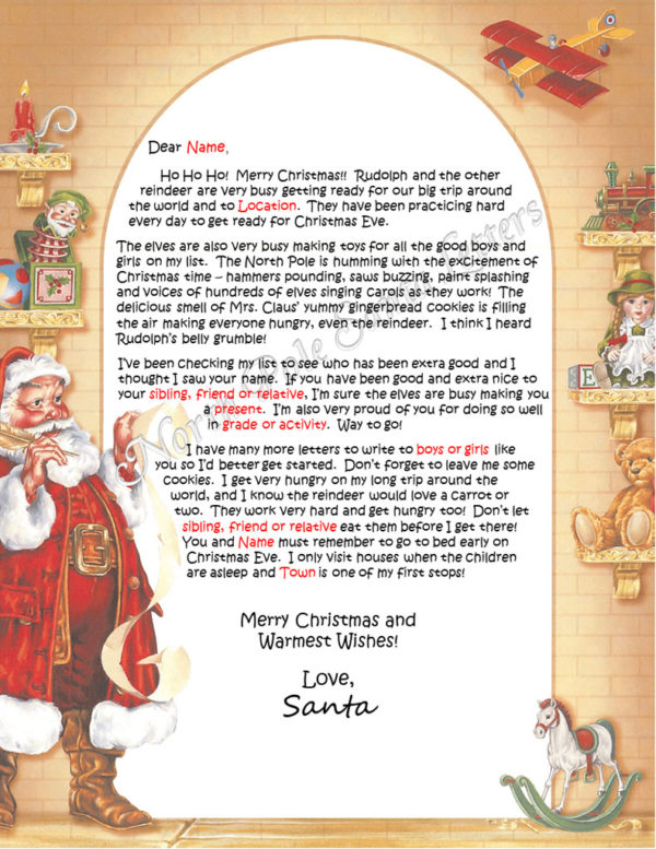 Santa's List The North Pole